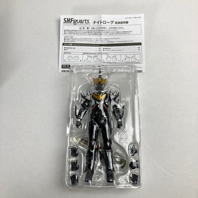 【中古品】 完備品 S.H.フィギュアアーツ 仮面ライダー ビルド ナイトローグ フィギュア 042-241218-mh-16-fuz 万代Net店