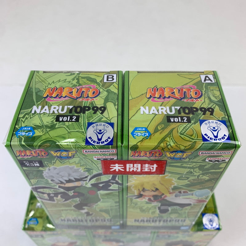 【中古品】 未開封 NARUTO ワールドコレクタブルフィギュア NARUTOP99 vol.2 フルコンプセット フィギュア 051-250106-mh-36-fuz 万代Net店