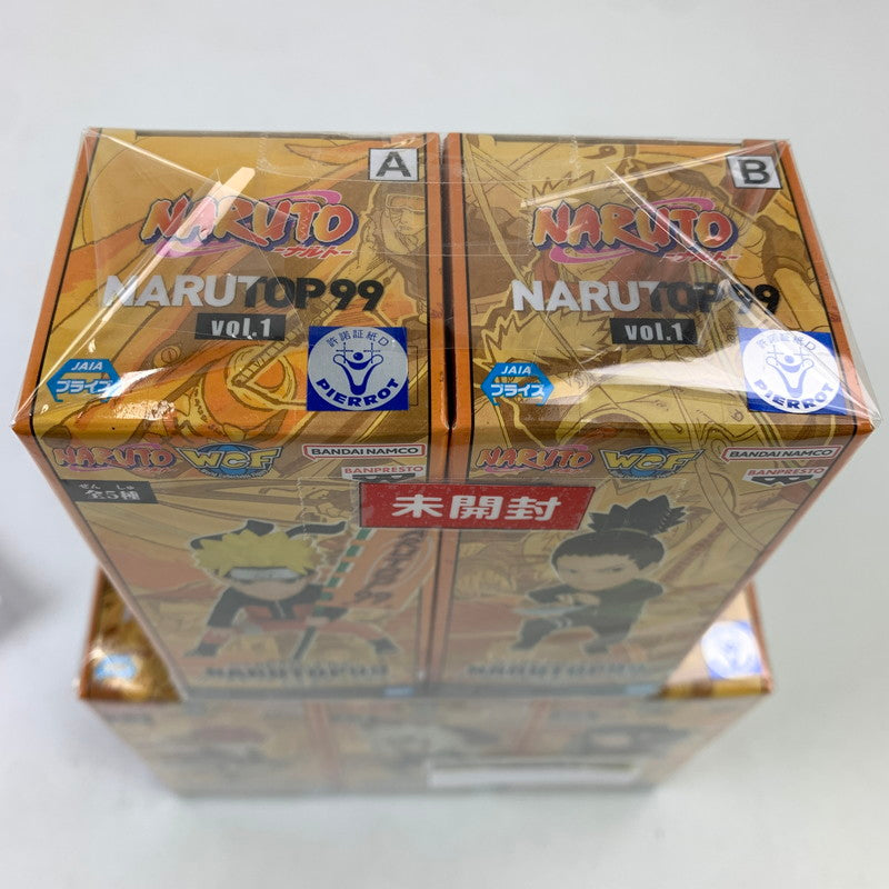 【中古品】 未開封 NARUTO ワールドコレクタブルフィギュア NARUTOP99 vol.1 フルコンプセット フィギュア 051-250106-mh-38-fuz 万代Net店