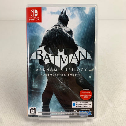 【中古品】 バットマン：アーカム・トリロジー Nintendo Switch ニンテンドースイッチ ゲームソフト [CERO区分_D / 17歳以上対象] 029-260830-io-23-fuz 万代Net店