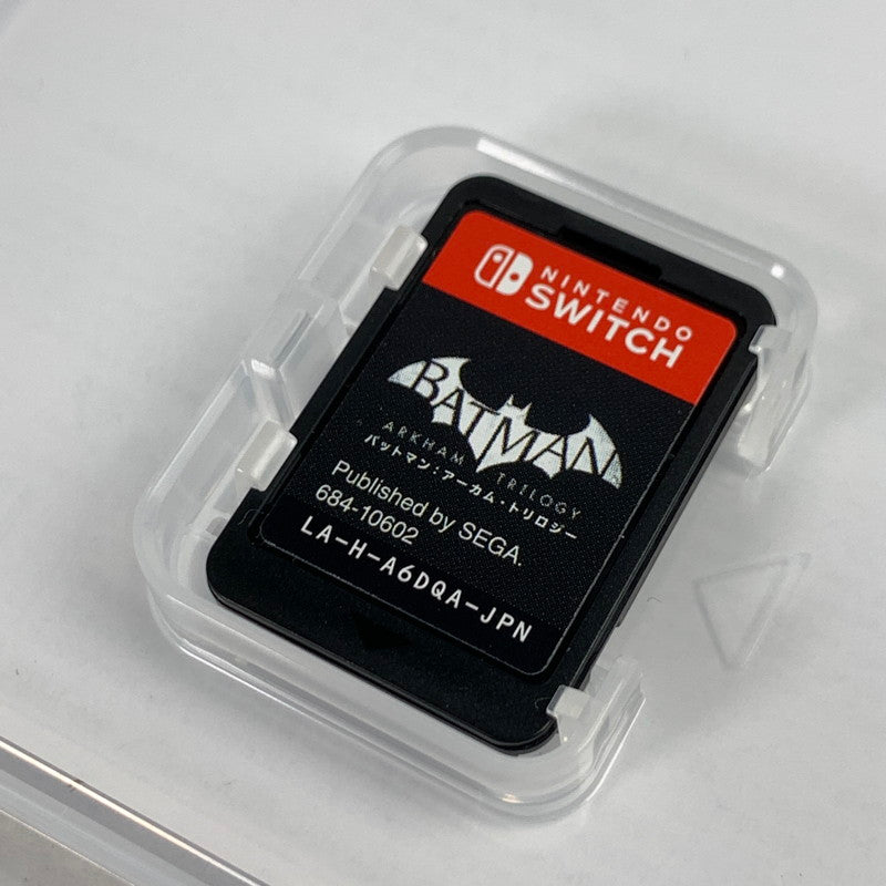 【中古品】 バットマン：アーカム・トリロジー Nintendo Switch ニンテンドースイッチ ゲームソフト [CERO区分_D / 17歳以上対象] 029-260830-io-23-fuz 万代Net店