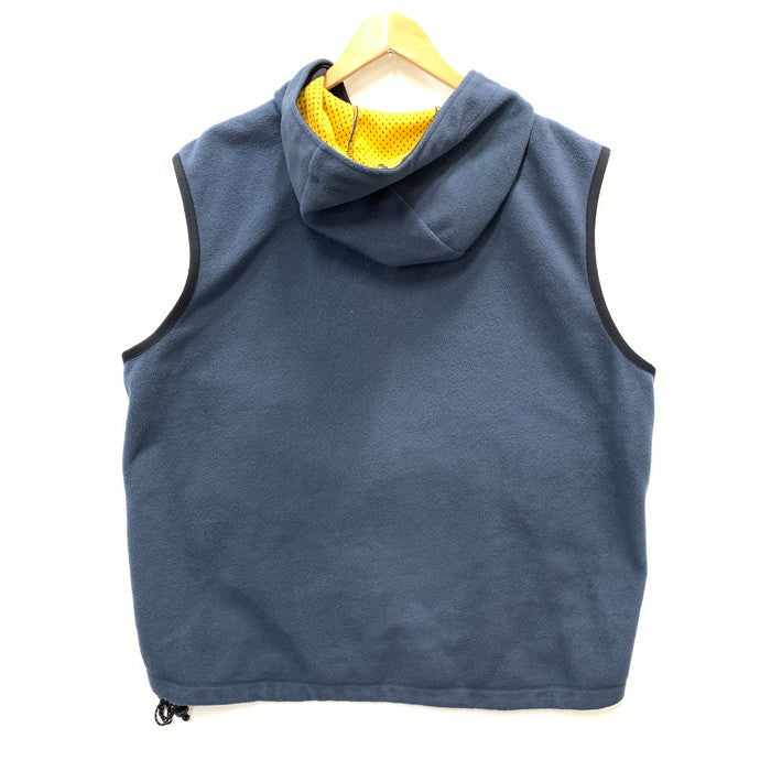 【中古品】【メンズ】 OLD GAP ジップベスト フリース アウター ブランド 古着 145-240927-gm-28-fuz サイズ：XL カラー：ネイビー 万代Net店
