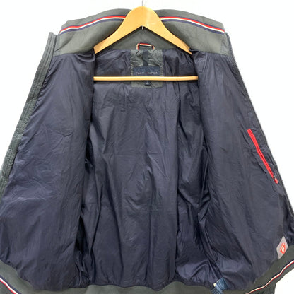 【中古品】【メンズ】 TOMMY HILFIGER トミーヒルフィガー ナイロンジャケット アウター ブランド 古着 147-240928-gm-31-fuz サイズ：M カラー：グレー 万代Net店