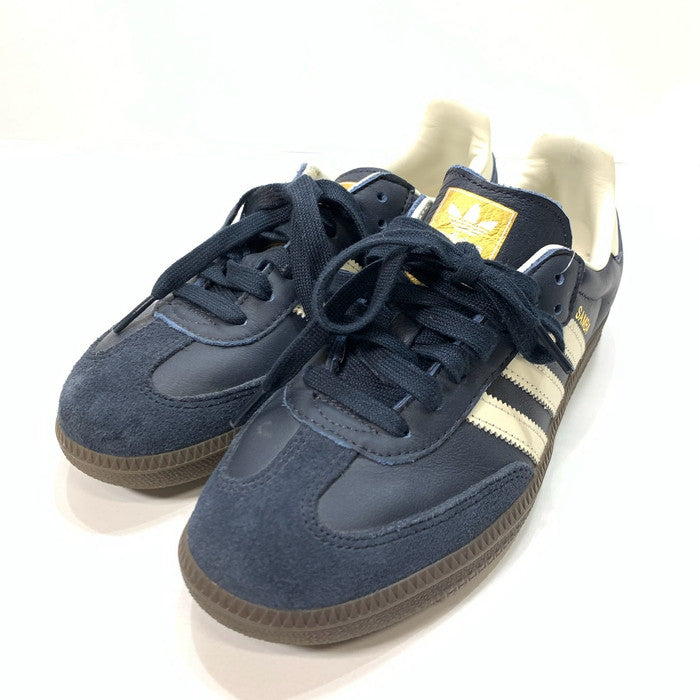 【中古品】【メンズ】 adidas アディダス ID2056 SAMBA OG サンバ OG シューズ 靴 スニーカー 166-241230-gm-15-fuz サイズ：24cm カラー：ネイビー ホワイト 万代Net店