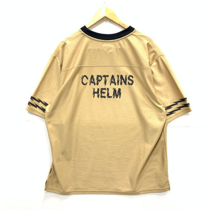 【中古品】【メンズ】 CAPTAINS HELM 半袖Tシャツ カットソー トップス ブランド 古着 142-250202-gm-01-fuz サイズ：XL カラー：キャメル 万代Net店