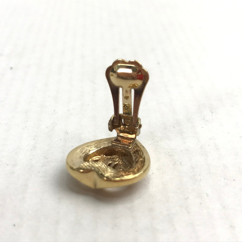 【中古品】【レディース】 Dior ディオール イヤリング ゴールド ハート 旧ロゴ アクセサリー 182-241002-nm-13-fuz カラー：ゴールド 万代Net店