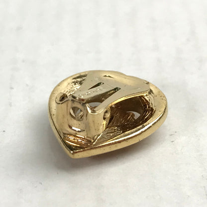 【中古品】【レディース】 Dior ディオール イヤリング ゴールド ハート 旧ロゴ アクセサリー 182-241002-nm-13-fuz カラー：ゴールド 万代Net店