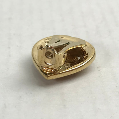 【中古品】【レディース】 Dior ディオール イヤリング ゴールド ハート 旧ロゴ アクセサリー 182-241002-nm-13-fuz カラー：ゴールド 万代Net店