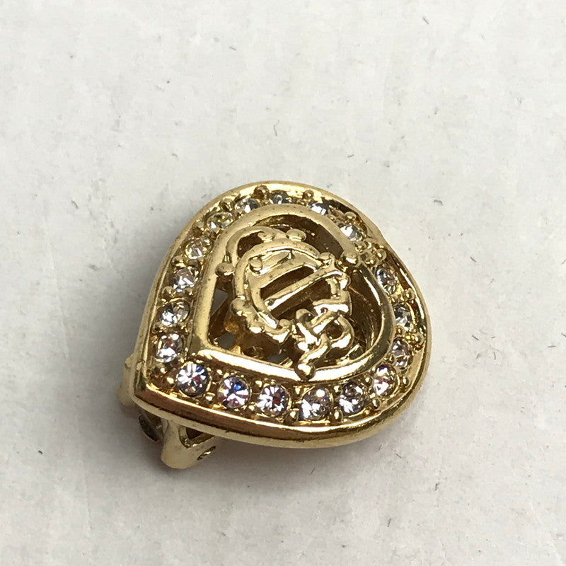 【中古品】【レディース】 Dior ディオール イヤリング ゴールド ハート 旧ロゴ アクセサリー 182-241002-nm-13-fuz カラー：ゴールド 万代Net店