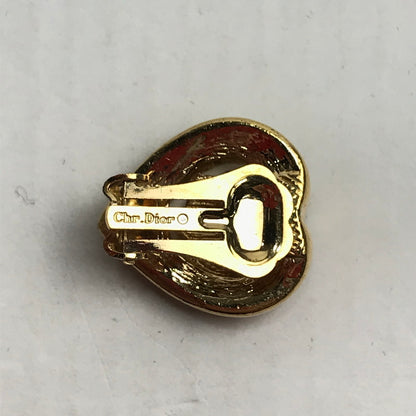 【中古品】【レディース】 Dior ディオール イヤリング ゴールド ハート 旧ロゴ アクセサリー 182-241002-nm-13-fuz カラー：ゴールド 万代Net店