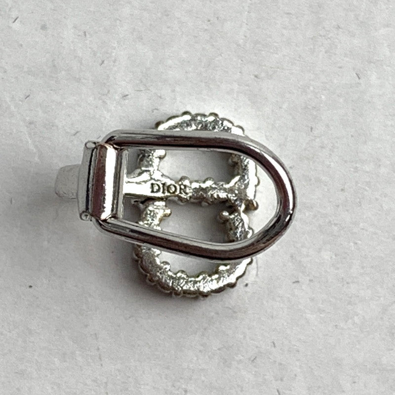 【中古品】【レディース】 Dior ディオール イヤリング シルバー CDロゴ 182-241002-nm-14-fuz カラー：シルバー 万代Net店