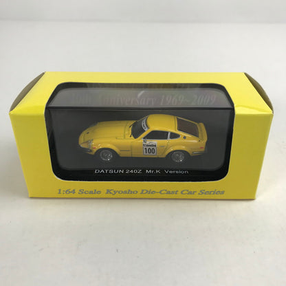【中古品】 京商 Datsun 240Z Mr.KVersion Yellow ミニカー 車 かっこいい 061-260212-io-19-fuzh 万代Net店