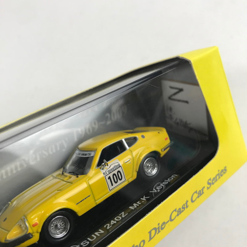 【中古品】 京商 Datsun 240Z Mr.KVersion Yellow ミニカー 車 かっこいい 061-260212-io-19-fuzh 万代Net店