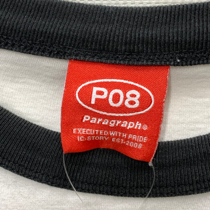 【中古品】【メンズ】 PARAGRAPH 半袖Tシャツ カットソー トップス ブランド 古着 142-250209-gm-04-fuz サイズ：1 カラー：ホワイト 万代Net店