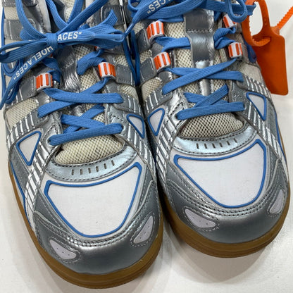 【中古品】【メンズ】 NIKE×OFF-WHITE CU6015-100 AIR RUBBER DUNK ""WHITE UNIVERSITY BLUE"" エアラバーダンク コラボ シューズ 靴 スニーカー 160-241012-gm-36-fuz サイズ：28cm カラー：ホワイト 万代Net店