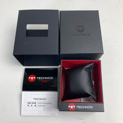 【中古美品】【メンズ】 TECHNOS テクノス T9604TC メンズ 腕時計 ジュビリースタイル 197-241107-mh-4-fuz 万代Net店