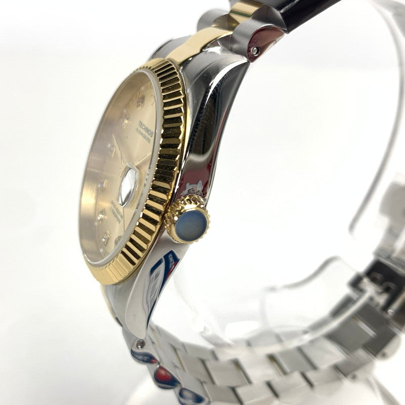 【中古美品】【メンズ】 TECHNOS テクノス T9604TC メンズ 腕時計 ジュビリースタイル 197-241107-mh-4-fuz 万代Net店