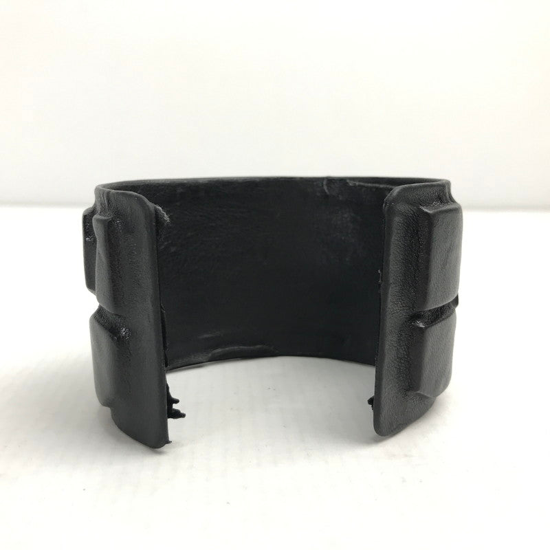 【中古品】【メンズ/レディース】 T.A.S JAPAN ティーエーエス ジャパン BULKY BANGLE バングル ブレスレット アクセサリー 192-241002-nm-11-fuz カラー：ブラック 万代Net店