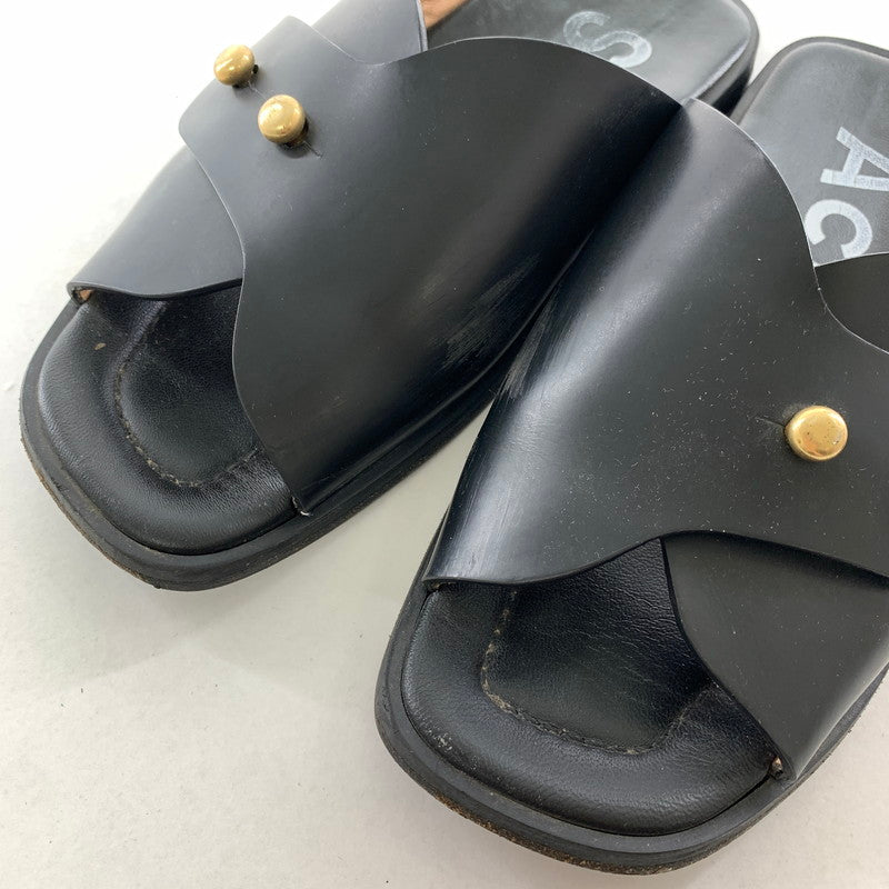 【中古品】【レディース】 ACNE STUDIOS アクネストゥディオズ ベルトミュールサンダル カラーブラック 35 靴 167-260721-ky-17-fuzh 万代Net店