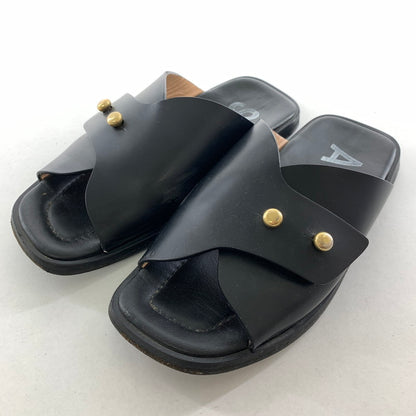 【中古品】【レディース】 ACNE STUDIOS アクネストゥディオズ ベルトミュールサンダル カラーブラック 35 靴 167-260721-ky-17-fuzh 万代Net店