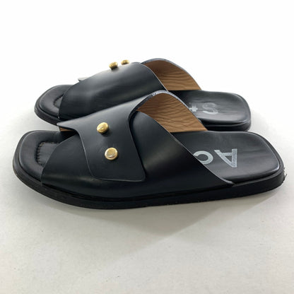 【中古品】【レディース】 ACNE STUDIOS アクネストゥディオズ ベルトミュールサンダル カラーブラック 35 靴 167-260721-ky-17-fuzh 万代Net店