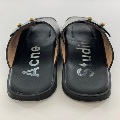 【中古品】【レディース】 ACNE STUDIOS アクネストゥディオズ ベルトミュールサンダル カラーブラック 35 靴 167-260721-ky-17-fuzh 万代Net店