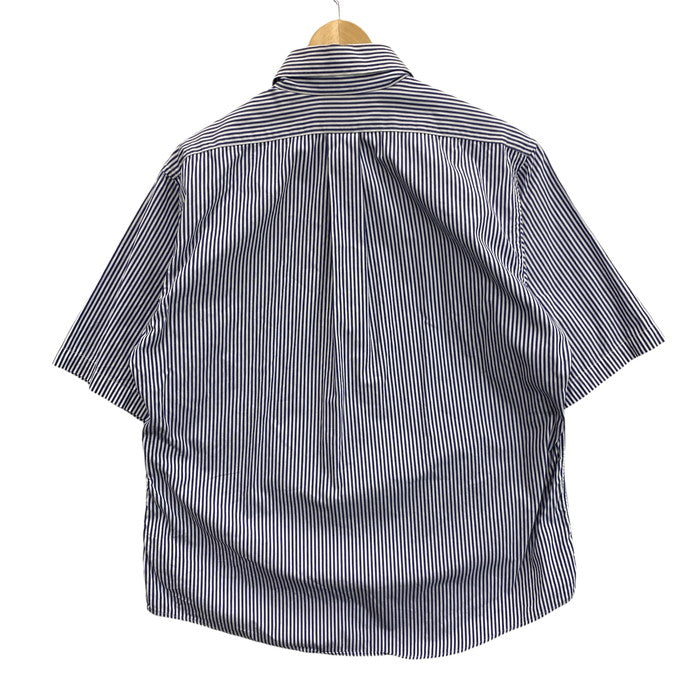【中古品】【メンズ】 SOUTHWICK B.D SS SHIRT 半袖シャツ トップス ブランド 古着 141-241005-gm-24-fuz サイズ：16 カラー：ブルー ホワイト 万代Net店