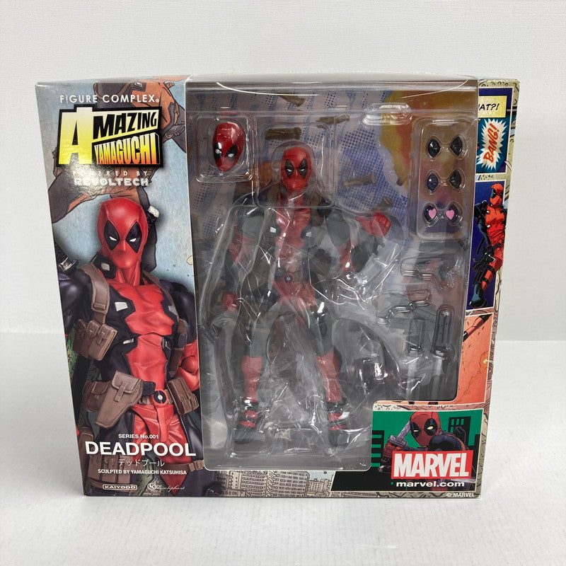 【中古美品】 完備品 マーベル アイアンマン アメイジングヤマグチ No.001 デッドプール フィギュア おもちゃ 055-241226-mh-02-fuz 万代Net店