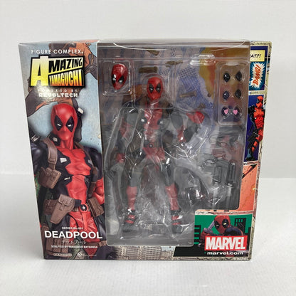 【中古美品】 完備品 マーベル アイアンマン アメイジングヤマグチ No.001 デッドプール フィギュア おもちゃ 055-241226-mh-02-fuz 万代Net店