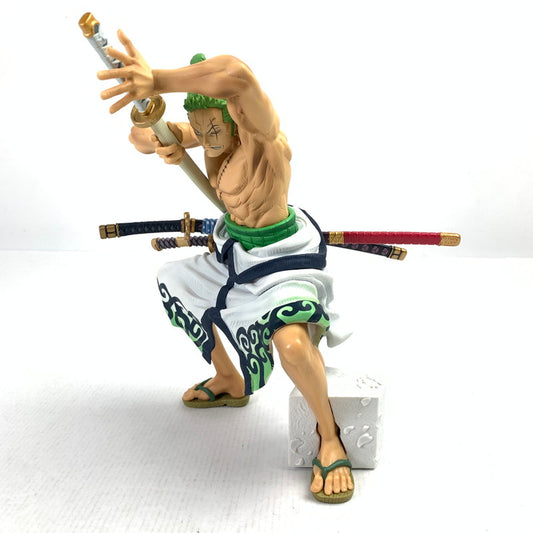 【中古品】 現状渡し品 本体のみ 造形王頂上決戦3 SUPER MASTER STARS PIECE THE RORONOA ZORO THE BRUSH ゾロ フィギュア 047-260730-io-09-fuzh 万代Net店