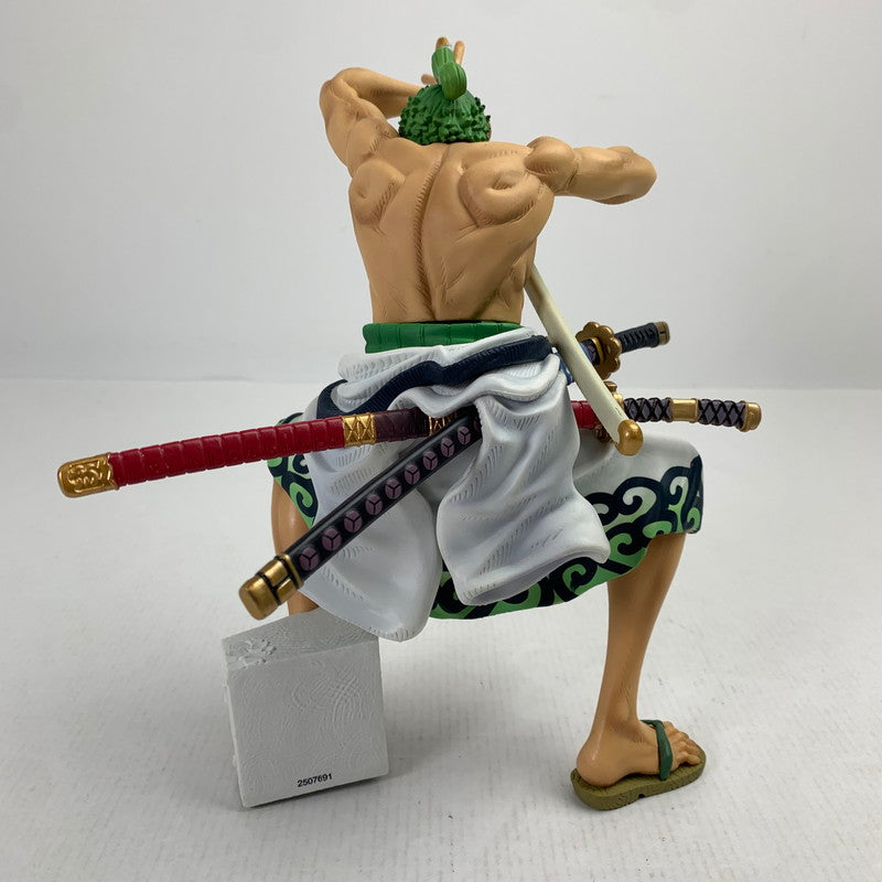 【中古品】 現状渡し品 本体のみ 造形王頂上決戦3 SUPER MASTER STARS PIECE THE RORONOA ZORO THE BRUSH ゾロ フィギュア 047-260730-io-09-fuzh 万代Net店