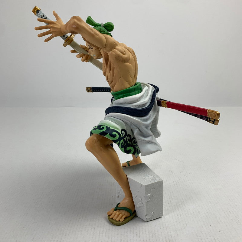 【中古品】 現状渡し品 本体のみ 造形王頂上決戦3 SUPER MASTER STARS PIECE THE RORONOA ZORO THE BRUSH ゾロ フィギュア 047-260730-io-09-fuzh 万代Net店