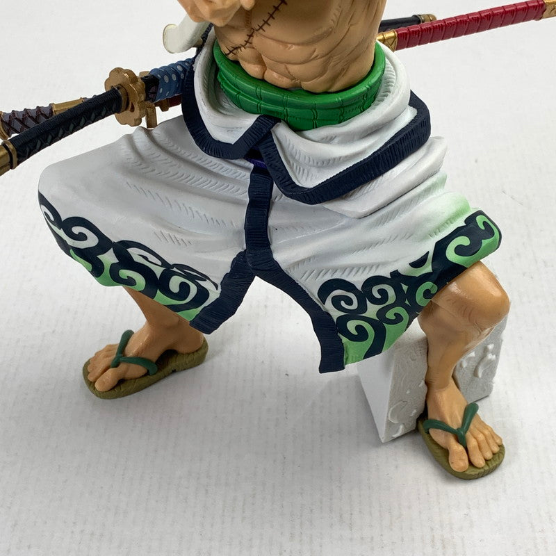 【中古品】 現状渡し品 本体のみ 造形王頂上決戦3 SUPER MASTER STARS PIECE THE RORONOA ZORO THE BRUSH ゾロ フィギュア 047-260730-io-09-fuzh 万代Net店