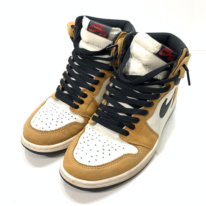 【中古品】【メンズ】 NIKE ナイキ AIR JORDAN 1 RETRO HIGH OG ROOKIE OF THE YEAR GOLDEN HARVEST 555088-700 エアジョーダン 1 シューズ 靴 スニーカー  160-241005-gm-15-fuz サイズ：28cm 万代Net店