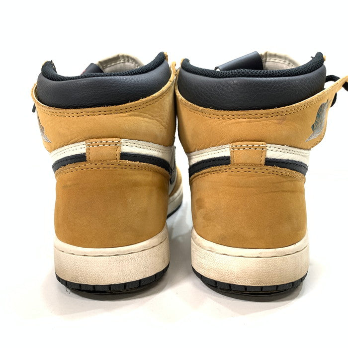 【中古品】【メンズ】 NIKE ナイキ AIR JORDAN 1 RETRO HIGH OG ROOKIE OF THE YEAR GOLDEN HARVEST 555088-700 エアジョーダン 1 シューズ 靴 スニーカー  160-241005-gm-15-fuz サイズ：28cm 万代Net店