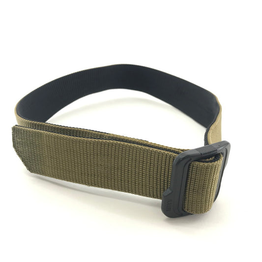 【中古品】【メンズ】  5.11 TACTICAL タクティカル DOUBLE DUTY ダブル デューティー TDU BELT ベルト 59567 ブランド 小物 古着 205-250103-mh-03-fuz カラー：カーキ 万代Net店