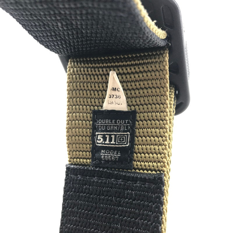 【中古品】【メンズ】  5.11 TACTICAL タクティカル DOUBLE DUTY ダブル デューティー TDU BELT ベルト 59567 ブランド 小物 古着 205-250103-mh-03-fuz カラー：カーキ 万代Net店