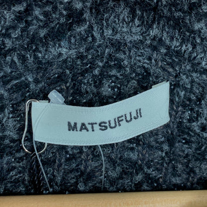【中古品】【メンズ】 MATSUFUJI MELANGE JACQUARD CREWNECK KNIT マツフジ メランジジャカードクルーネックニット セーター ブランド 古着 140-260808-gm-43-fuzh サイズ：02 カラー：グレー 万代Net店