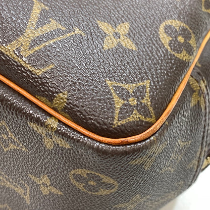 【中古品】【メンズ/レディース】 LOUIS VUITTON ルイ・ヴィトン M47270 モノグラム ボーリング ヴァニティ ドーヴィル ハンドバッグ ブランド バッグ カバン 179-241005-gm-14-fuz カラー：ブラウン 万代Net店