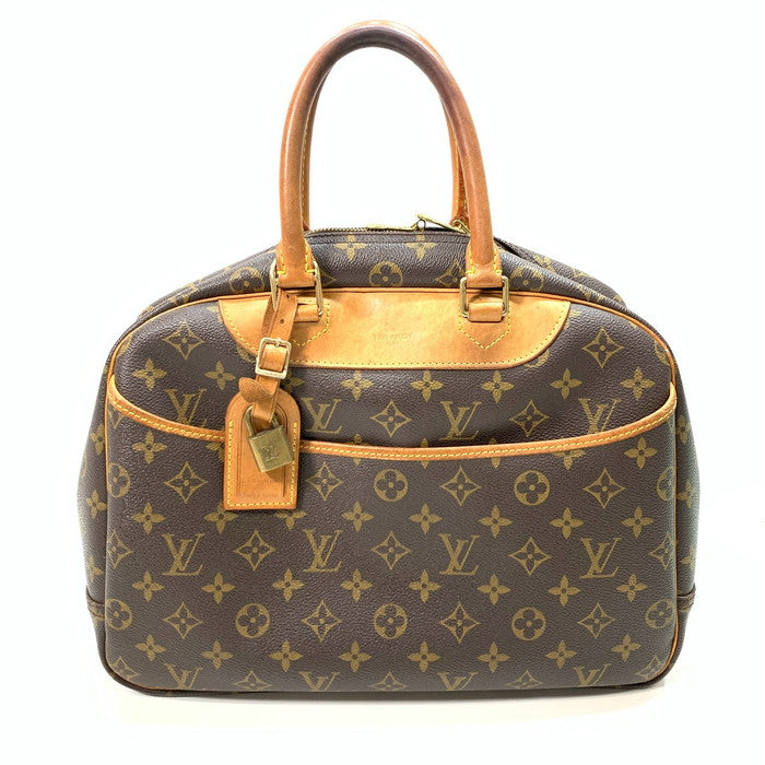 【中古品】【メンズ/レディース】 LOUIS VUITTON ルイ・ヴィトン M47270 モノグラム ボーリング ヴァニティ ドーヴィル ハンドバッグ ブランド バッグ カバン 179-241005-gm-14-fuz カラー：ブラウン 万代Net店