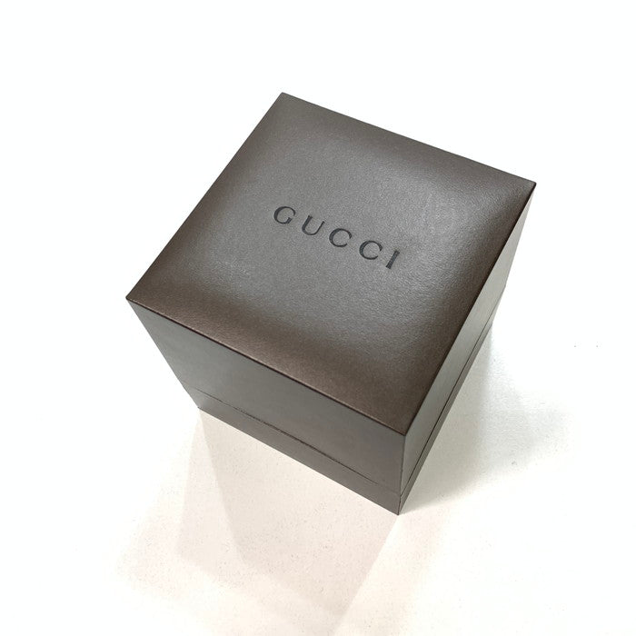 【中古品】【メンズ】 GUCCI グッチ Gラウンド クロノグラフ 腕時計 ブランド 182-241006-gm-38-fuz カラー：シルバー ブラック 万代Net店