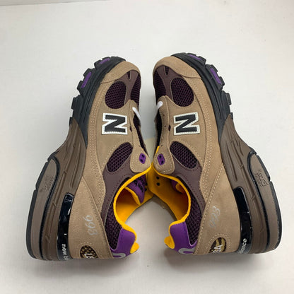 【中古美品】【メンズ】 NEW BALANCE ニューバランス U993MU 162-241219-st-9-fuz サイズ：27.0cm カラー：ブラウン・パープル 万代Net店