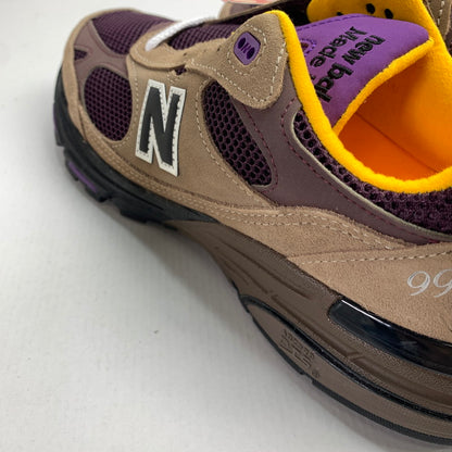 【中古美品】【メンズ】 NEW BALANCE ニューバランス U993MU 162-241219-st-9-fuz サイズ：27.0cm カラー：ブラウン・パープル 万代Net店