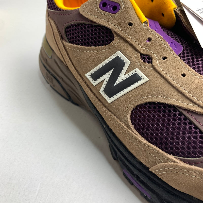 【中古美品】【メンズ】 NEW BALANCE ニューバランス U993MU 162-241219-st-9-fuz サイズ：27.0cm カラー：ブラウン・パープル 万代Net店