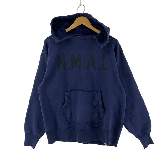 【中古美品】【メンズ】  NEW MANUAL×KAPTAIN SUNSHINE SWP-KS-0001 AFTER HOODIE SWEAT アフター フーディ スウェット 140-241027-st-8-fuz サイズ：F カラー：ネイビー 万代Net店