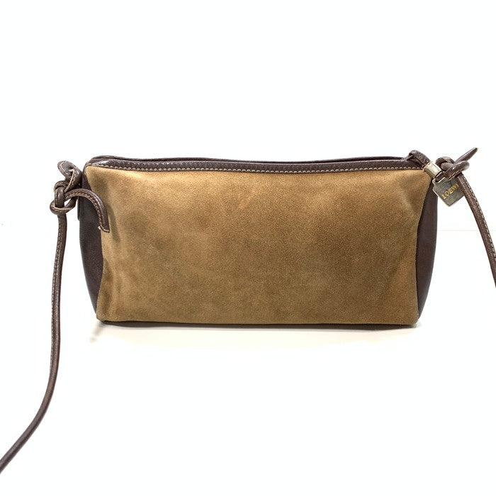 【中古品】【レディース】 LOEWE ロエベ レザーショルダーバッグ ブランド バッグ カバン 180-250105-gm-05-fuz カラー：ベージュ 万代Net店