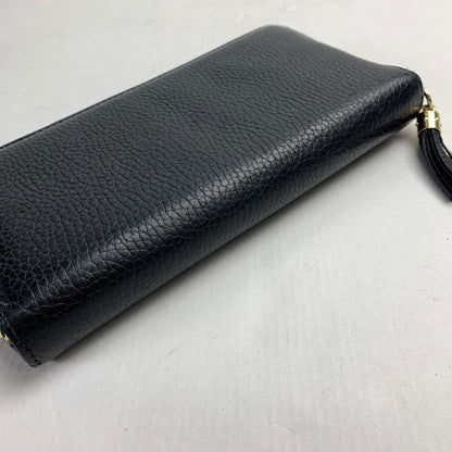 【中古品】【メンズ】 GUCCI グッチ 598187 ラウンドファスナー長財布 ソーホー フリンジタッセル 181-241013-st-6-fuz カラー：ブラック 万代Net店