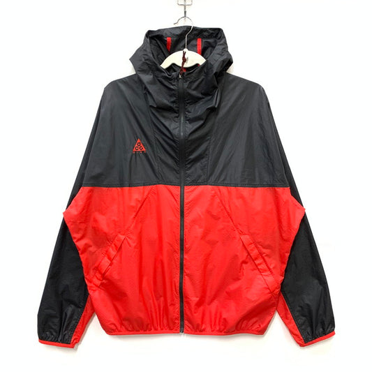 【中古品】【メンズ】 NIKE ナイキ ACG CK7239 657 LIGHTWEIGHT JKT ナイロンジャケット アウター ブランド 古着 148-241020-gm-39-fuz サイズ：L カラー：レッド 万代Net店