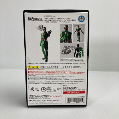 【中古美品】 未開封 S.H.フィギュアアーツ 真骨彫製法 仮面ライダーW サイクロンジョーカー フィギュア 042-241218-mh-04-fuz 万代Net店