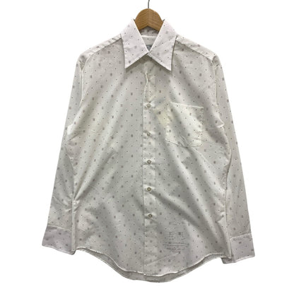 【中古品】【メンズ】 USED THE MENS STORE AT SEARS 長袖シャツ トップス ブランド 古着 145-250106-gm-16-fuz サイズ：15-33 カラー：ホワイト 万代Net店